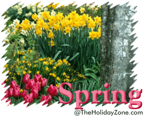 Celebrating Spring at The Holiday Zone--He is not here, for He is risen as He said!